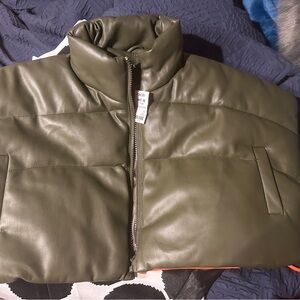 AKIRA Sage Green Outerwear